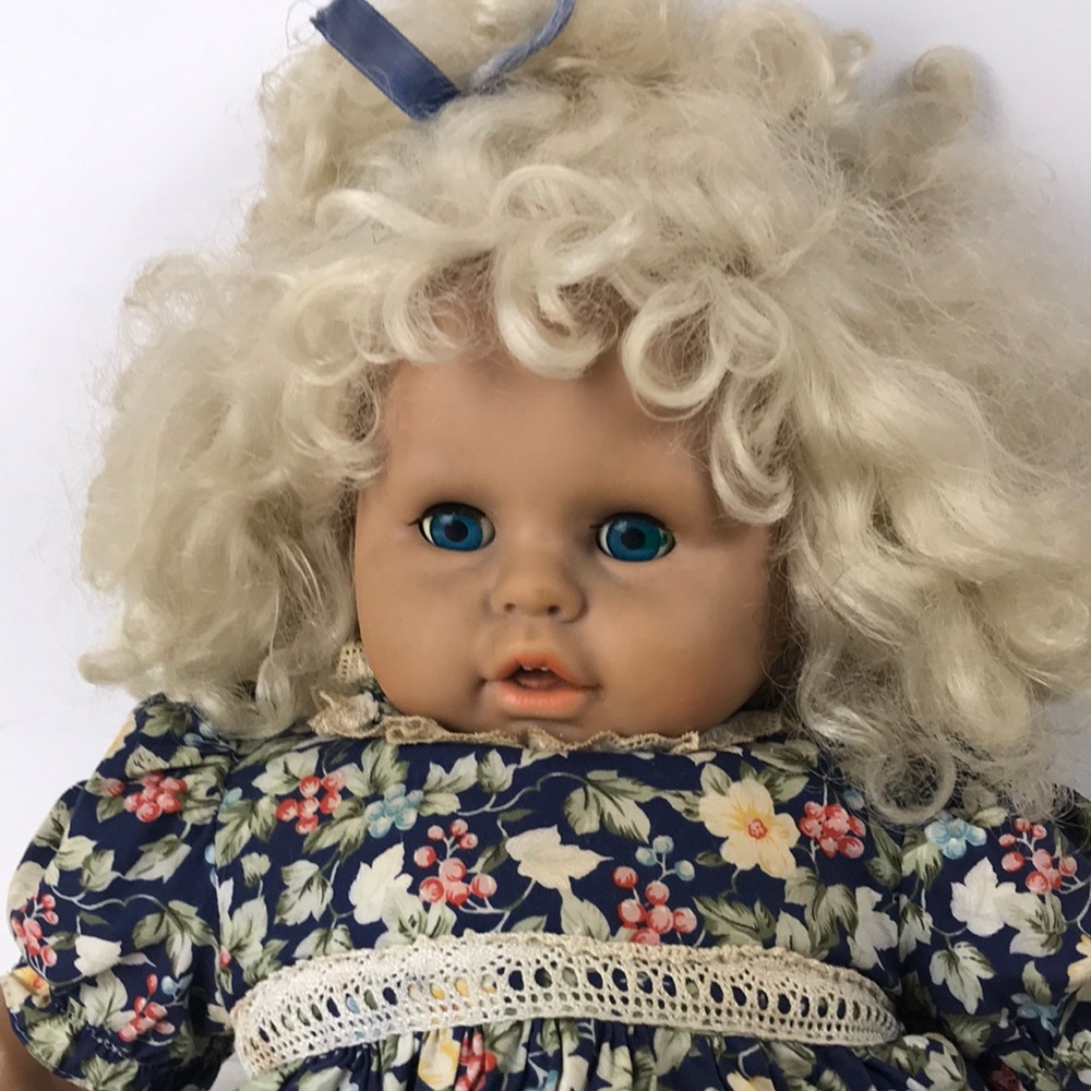 Jessie Collection Vintage Floral Dress Doll with Blonde Hair